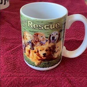Rescue dog mug